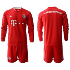 Camisetas Bayern de Múnich Niños Primera Equipacion 2020/2021 Manga Larga